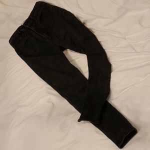 Abercrombie & Fitch Curve Love High Rise Super Skinny black jeans